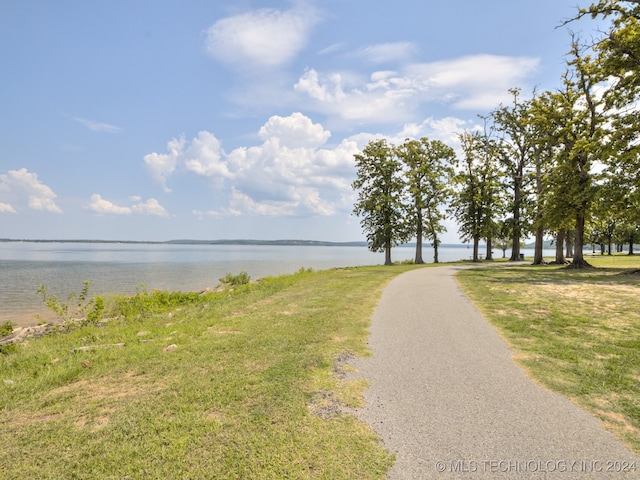 property view of water