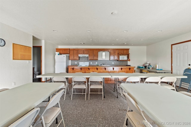 view of dining space