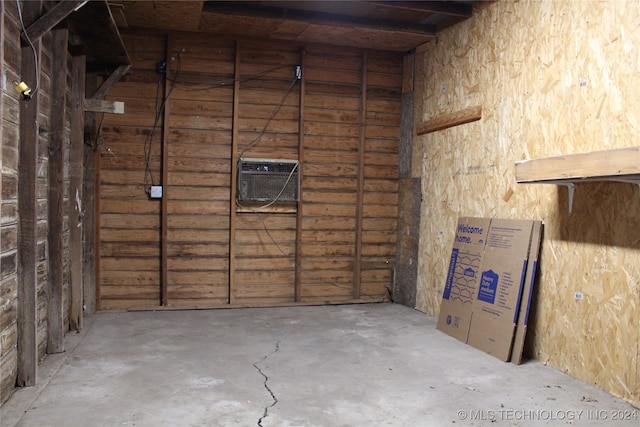 interior space featuring a wall unit AC