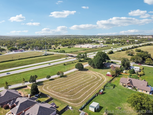 drone / aerial view