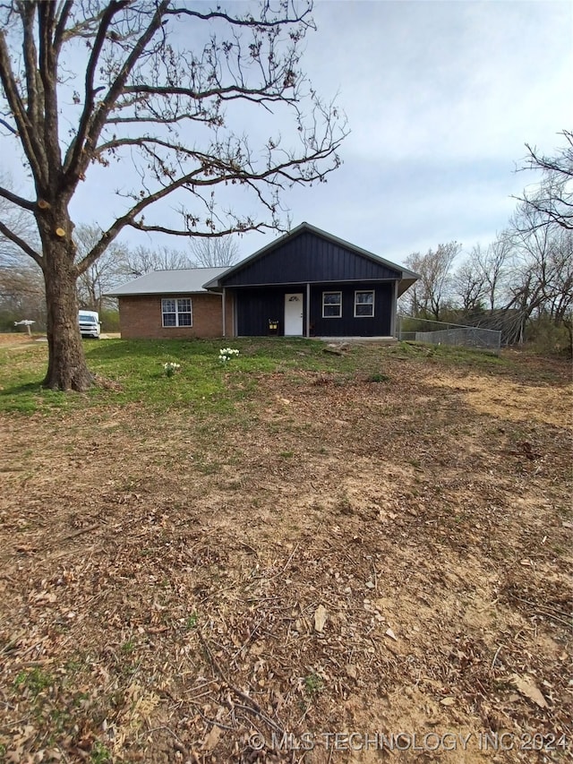 view of ranch-style home