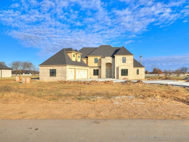 view of french provincial home