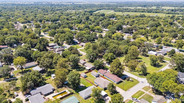 aerial view