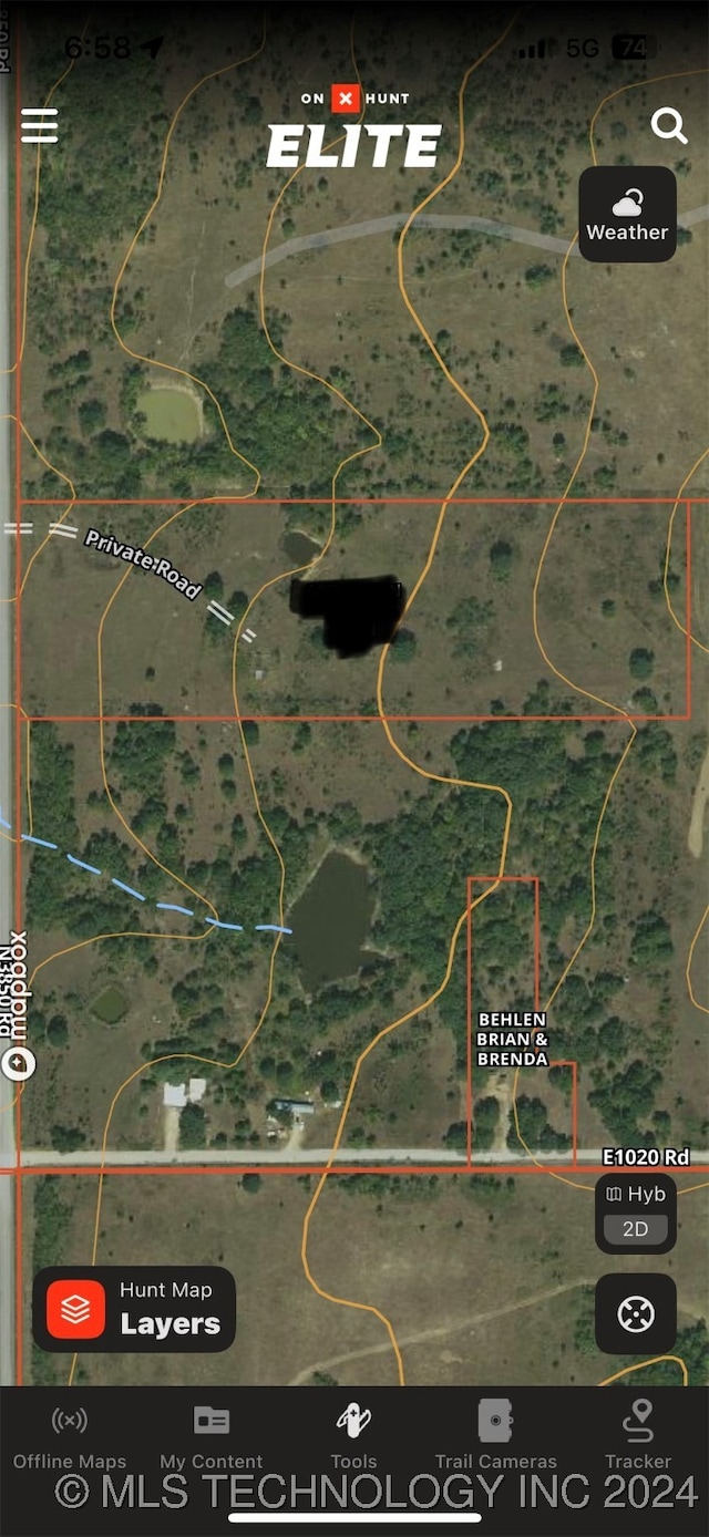 N 3840 Road, Okemah OK, 74859 land for sale