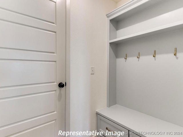 view of mudroom