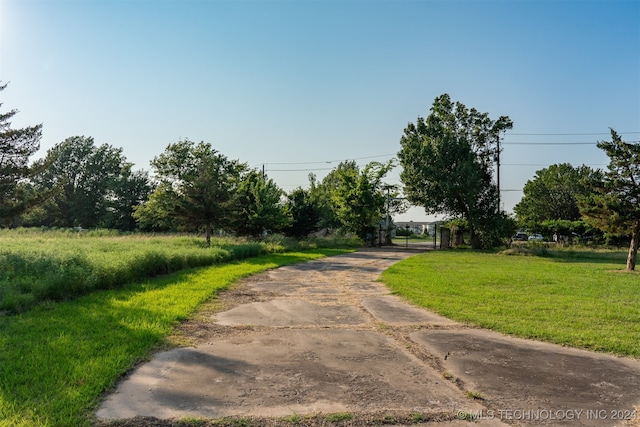 view of street