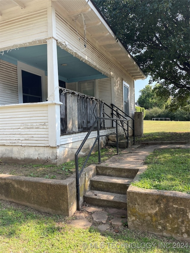 view of property exterior