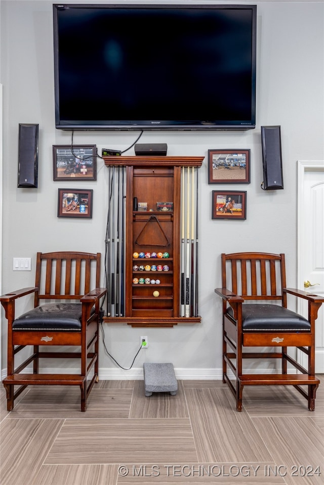 view of sitting room