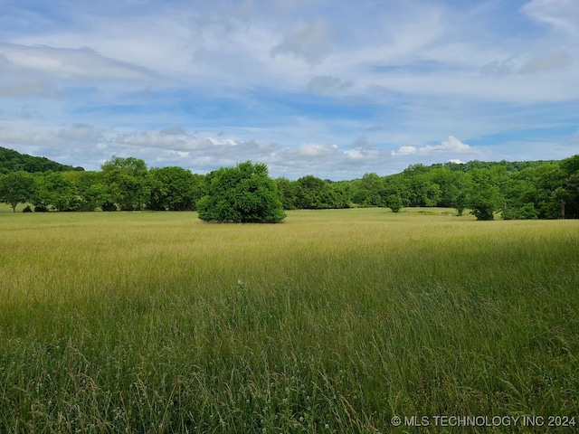 view of nature featuring a rural view