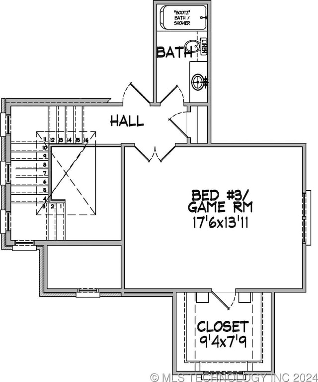 14504 E 80th St, Owasso, OK 74055 - view of layout