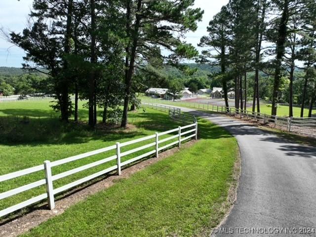 4100 N 430th Rd, Locust Grove, OK 74352 - view of road