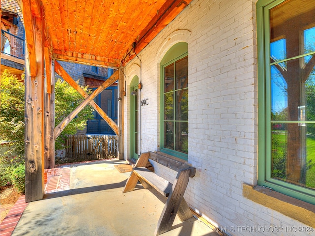 view of patio