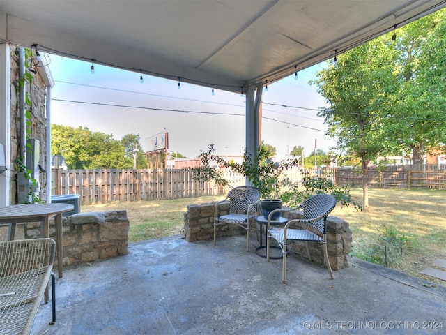 view of patio / terrace