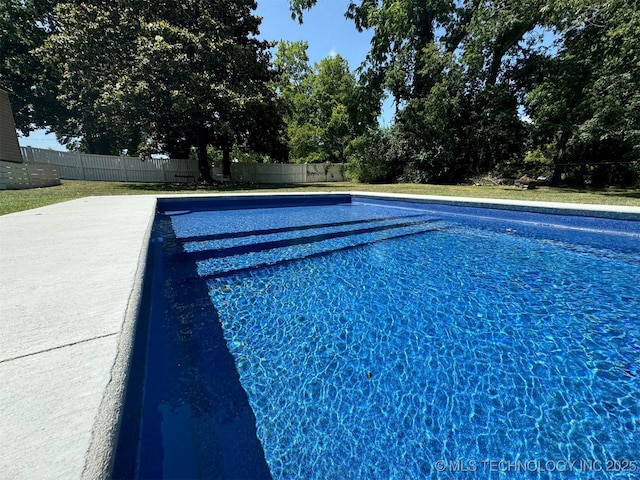 view of pool