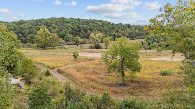 exterior space featuring a rural view