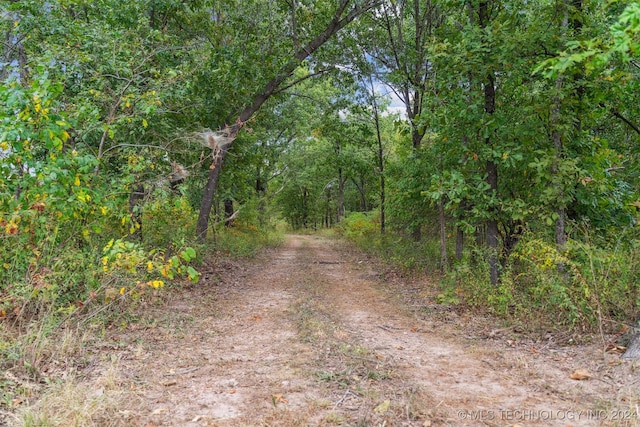 view of road