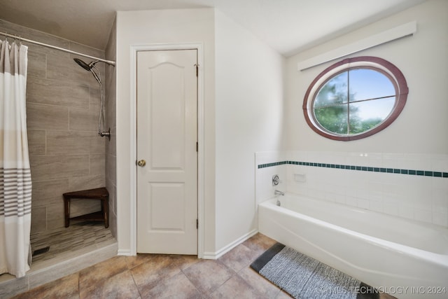 bathroom with walk in shower