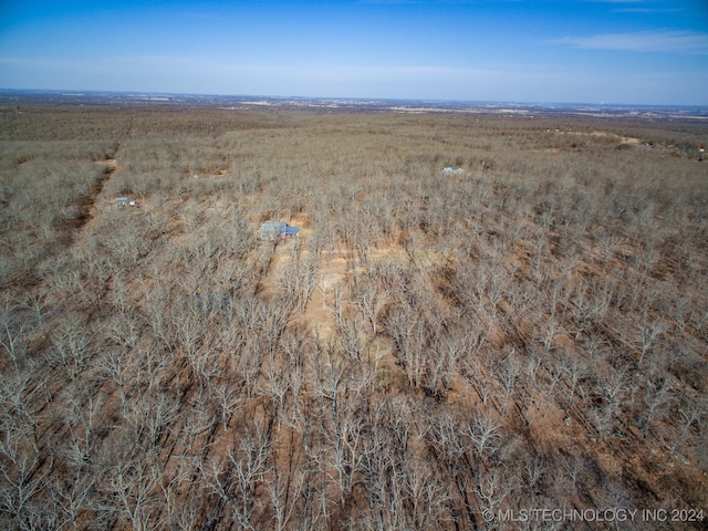 bird's eye view featuring a rural view