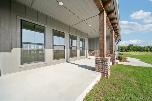 17599 S Harvard Ave, Mounds, OK 74047 - view of patio with covered porch