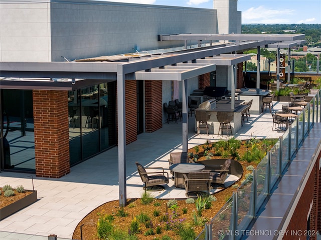 view of patio