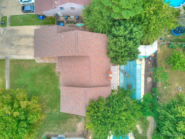 drone / aerial view