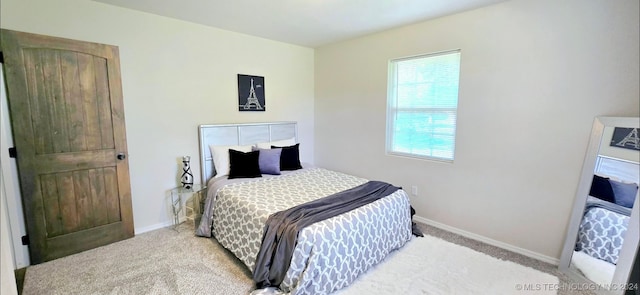 bedroom featuring carpet floors