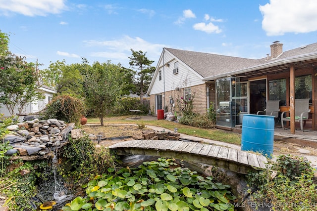 exterior space with a patio