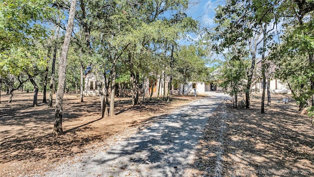 view of road