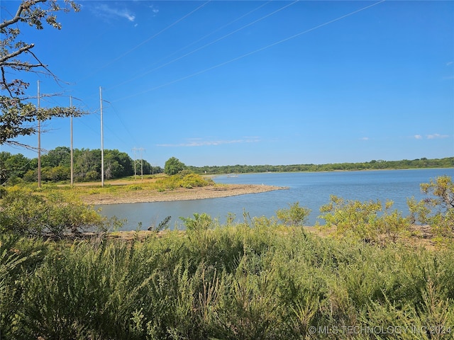 property view of water