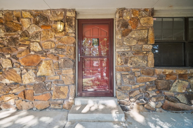 view of entrance to property