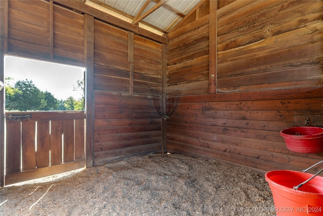 view of stable