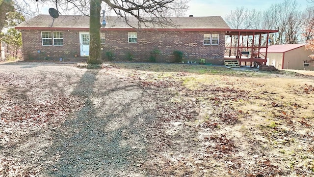 view of back of house