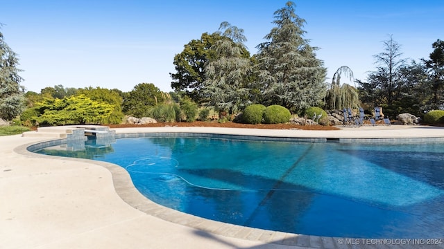 view of swimming pool