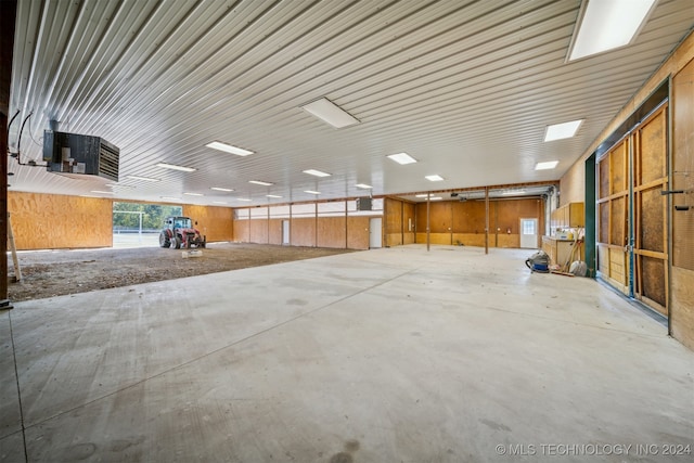 view of horse barn