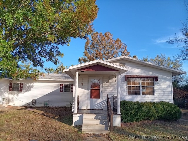 view of ranch-style house