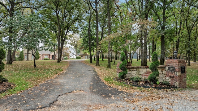 view of road