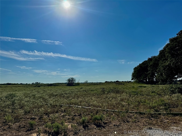 view of nature featuring a rural view