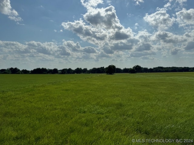 view of nature featuring a rural view