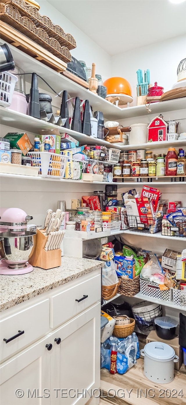 view of pantry