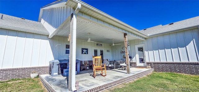 view of back of property