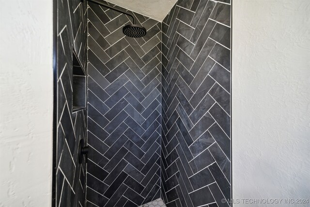 18440 County Road 3564, Ada, OK 74820 - bathroom view of a tile shower