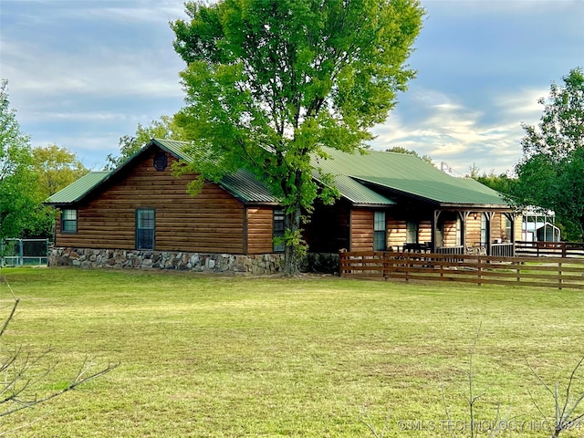 view of yard