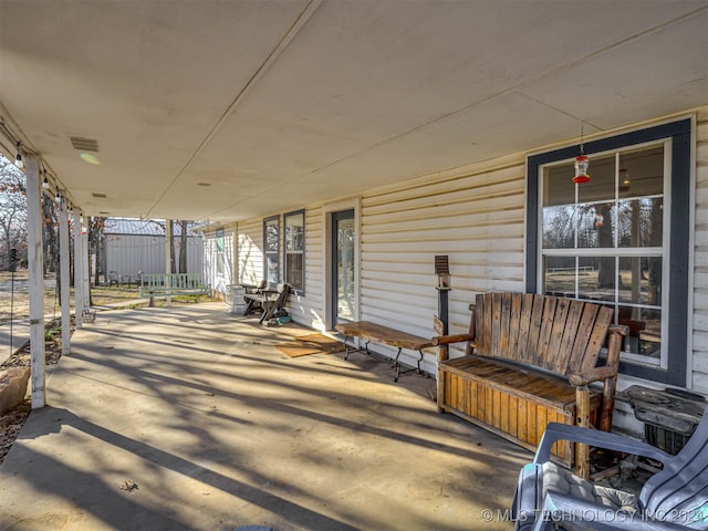 view of patio