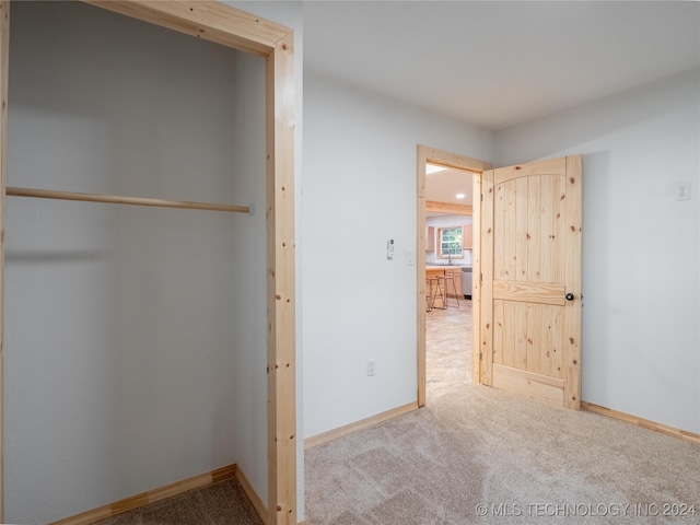 view of closet