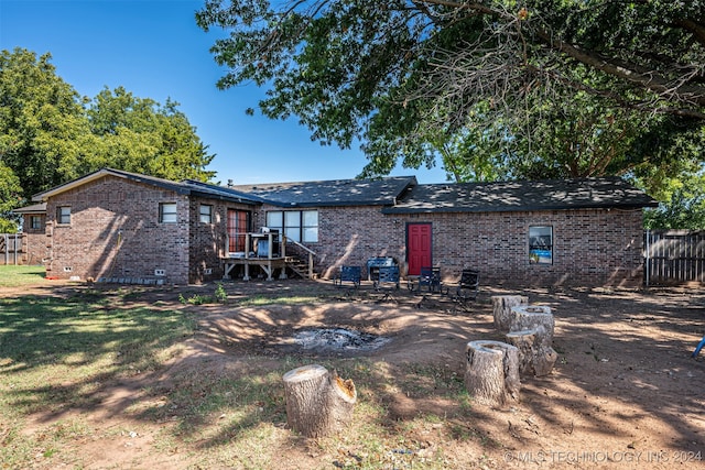 view of back of house