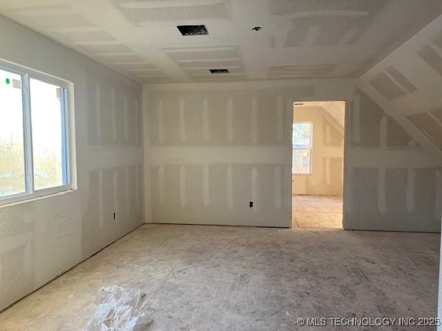 bonus room featuring vaulted ceiling