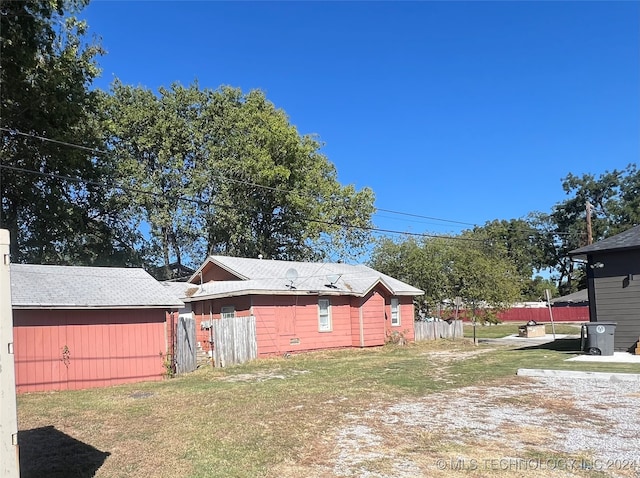 view of yard