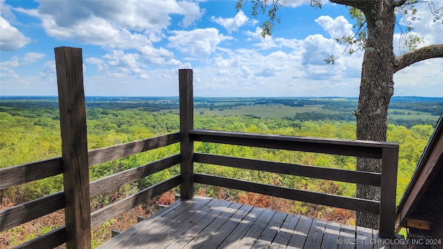 view of deck