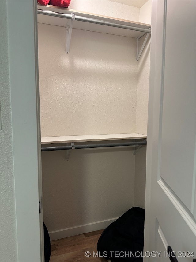 view of closet