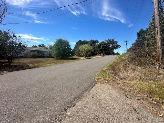 view of road